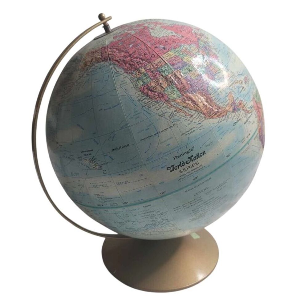 3476 Vintage‎ Replogle Globe Classroom